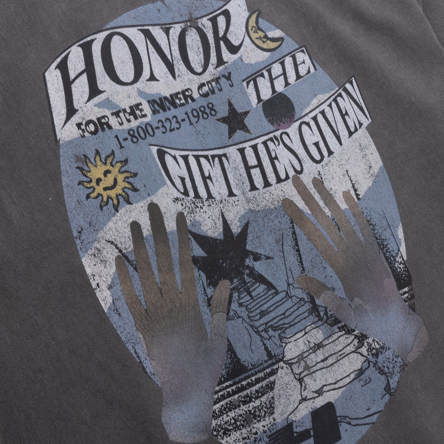 Gift He's Given Tee - Black