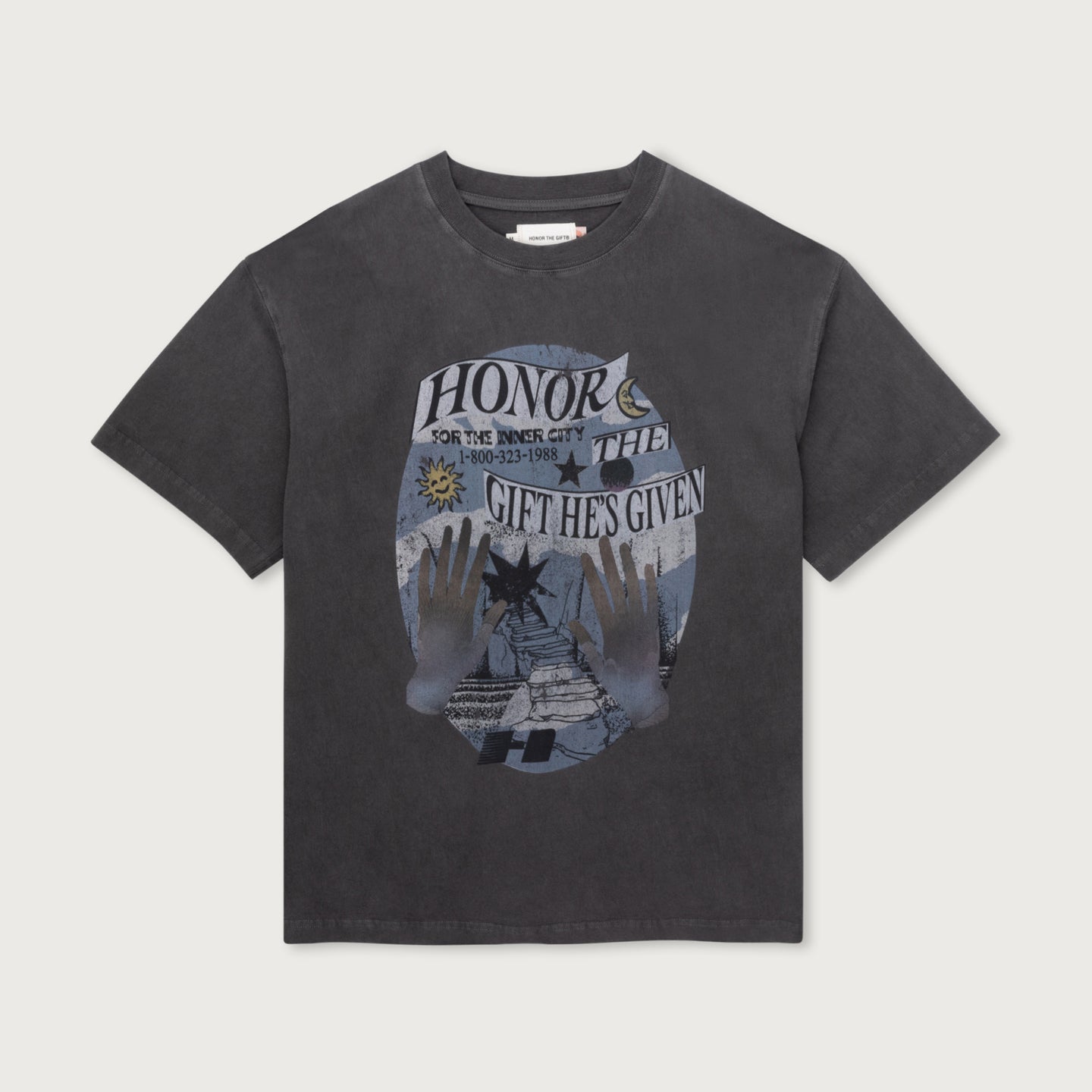 Gift He's Given Tee - Black