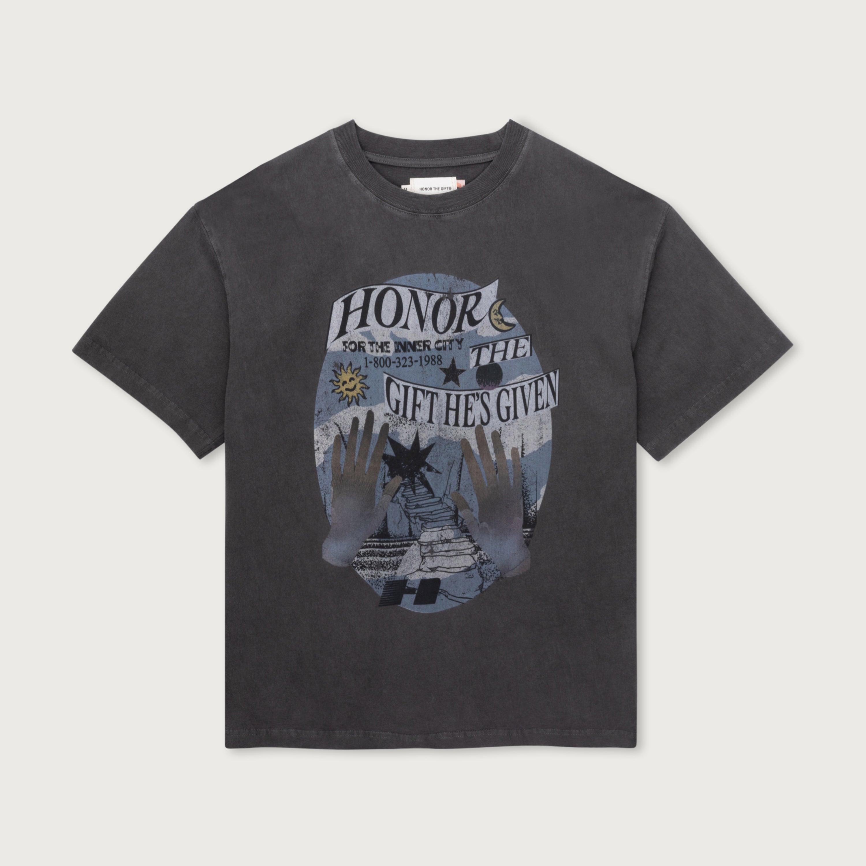Gift He's Given Tee - Black