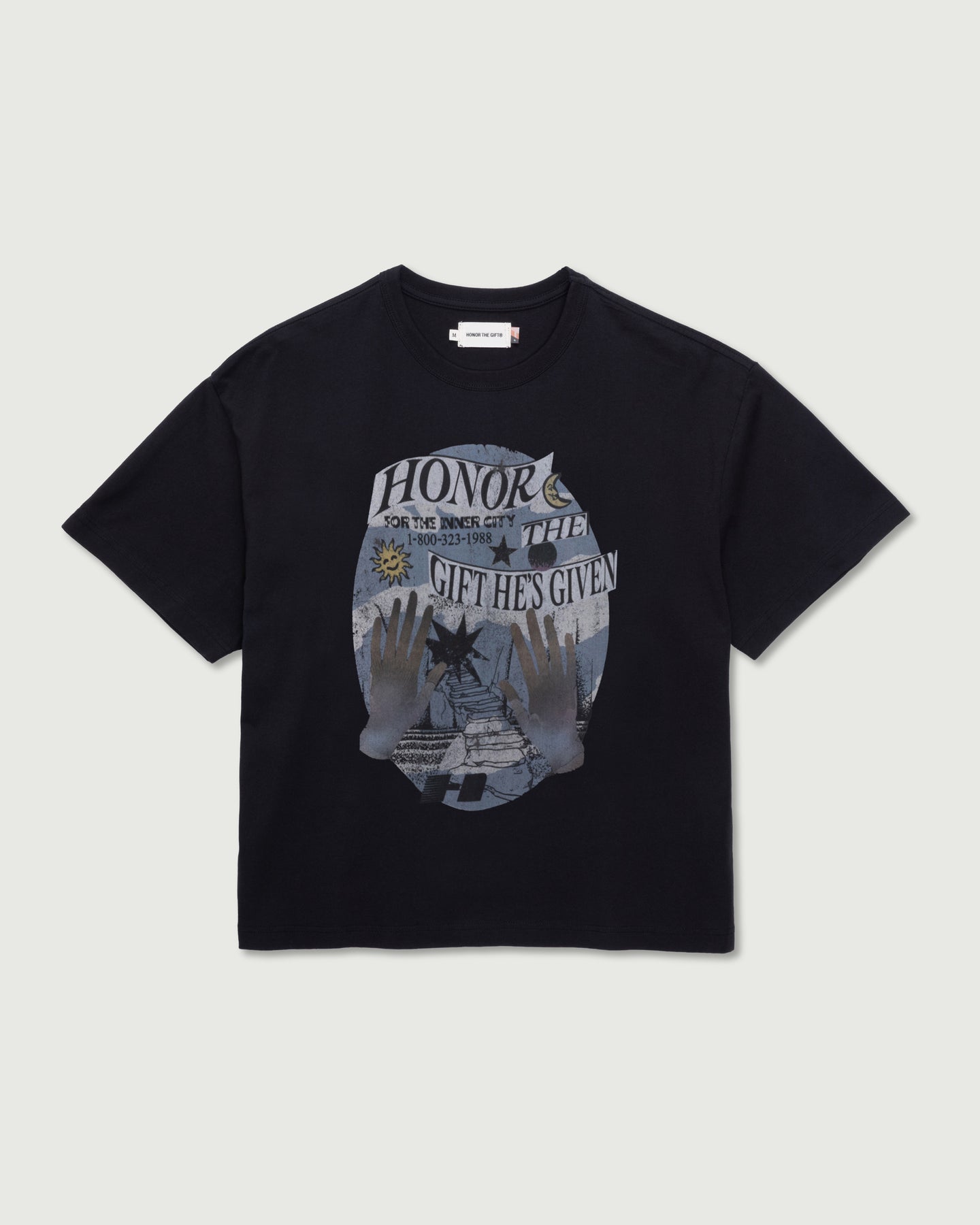 Gift He's Given Tee - Black