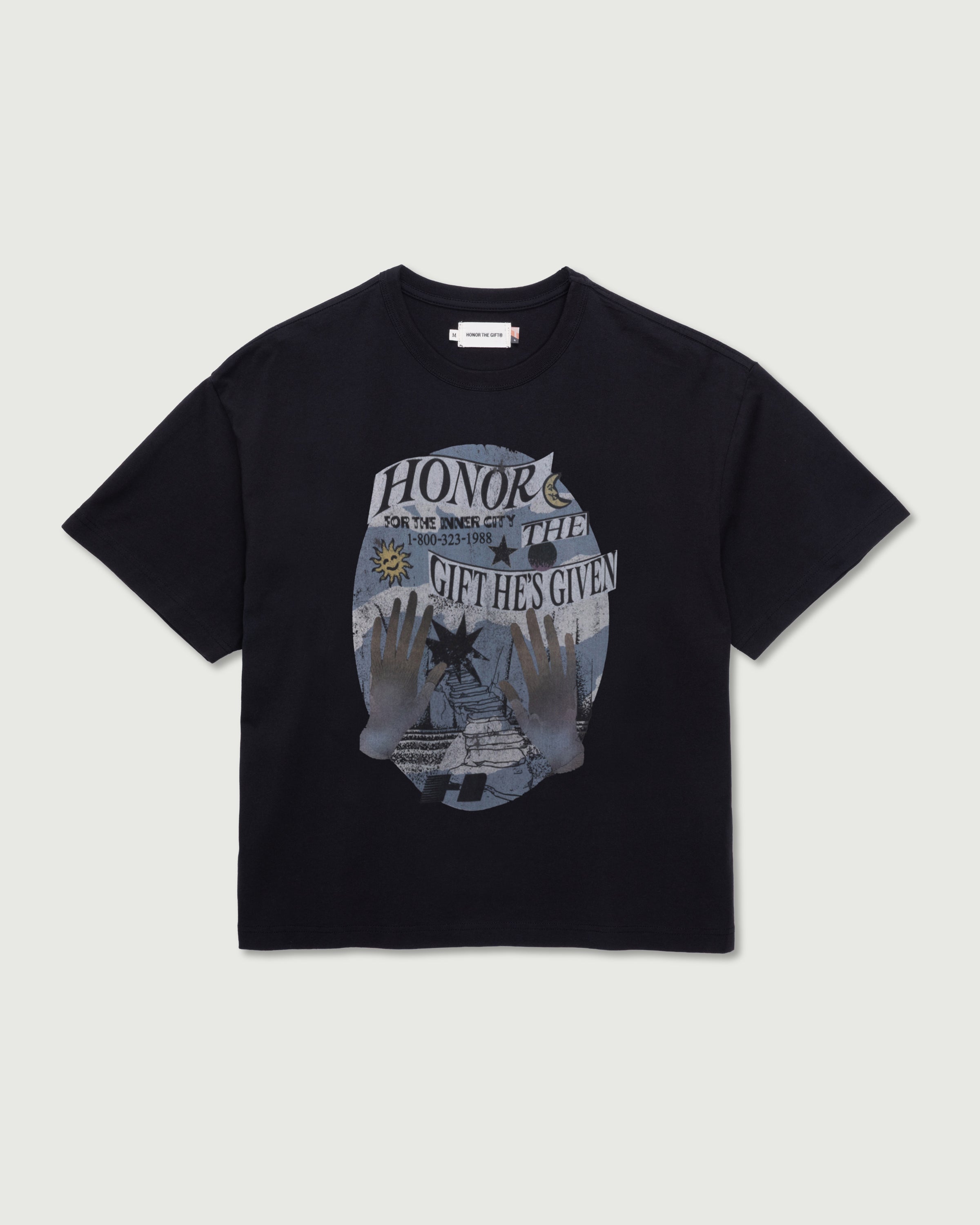 Gift He's Given Tee - Black