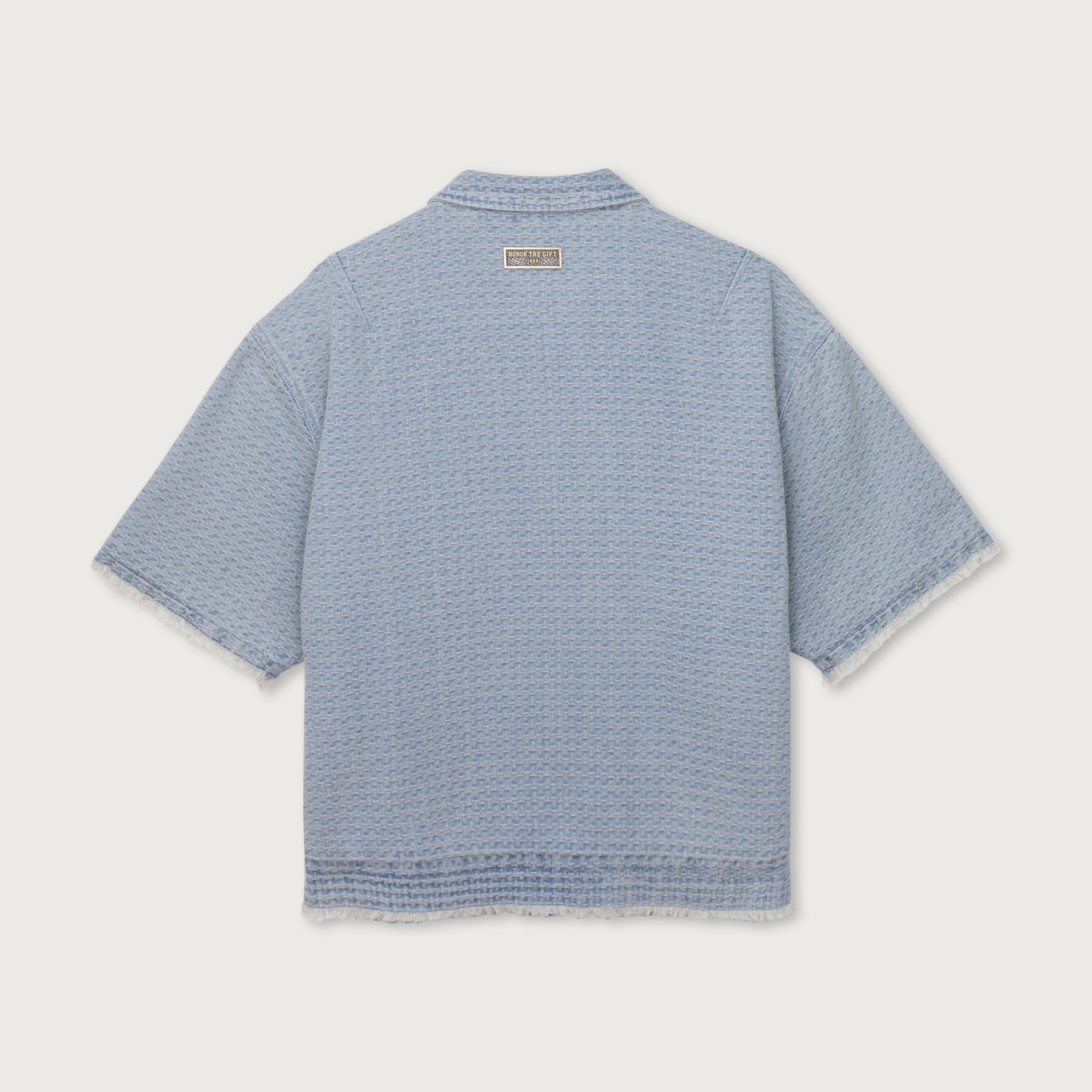 Vintage Indigo Zip Front Short Sleeve - Light Indigo – Honor The Gift