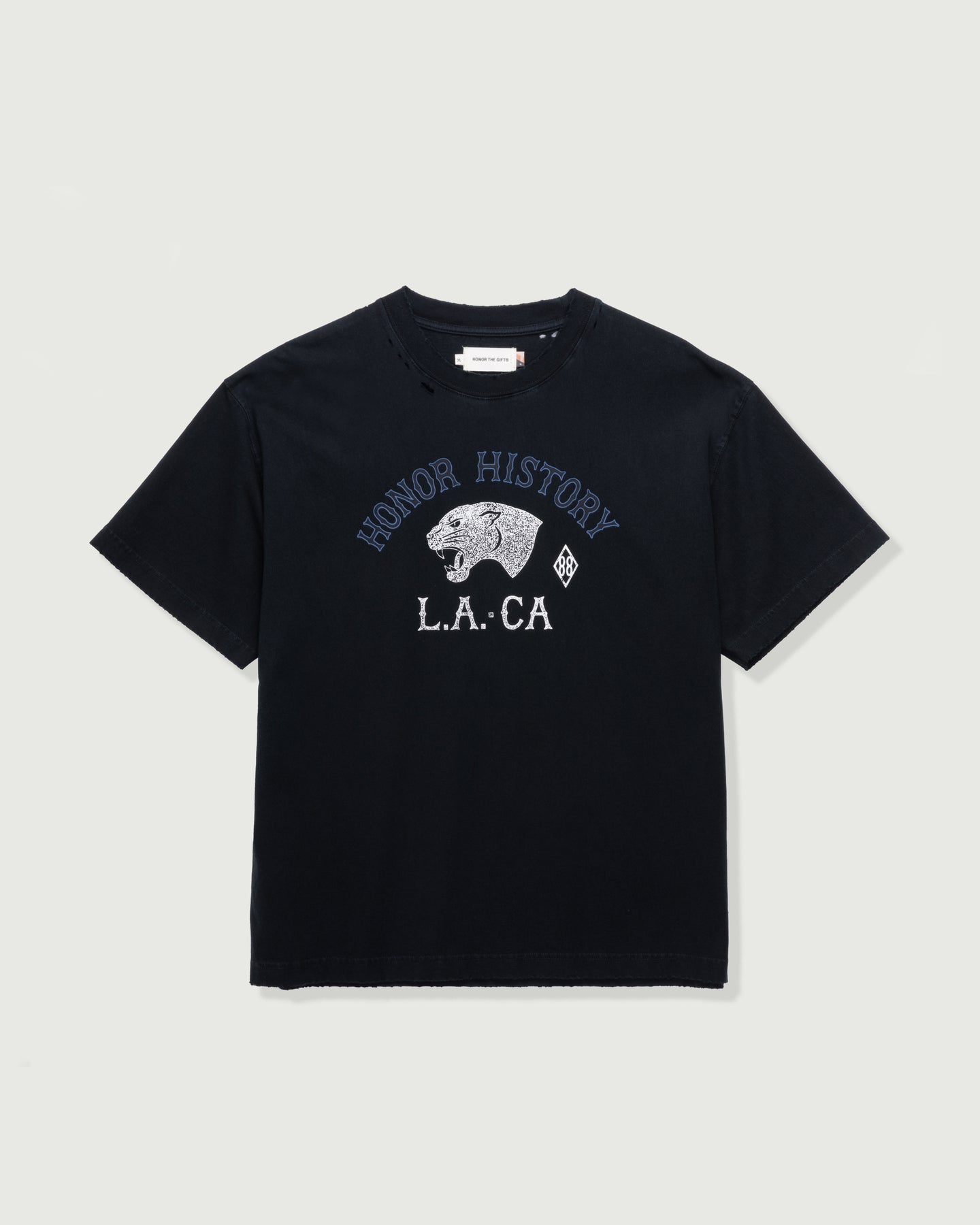 Honor History Tee - Black