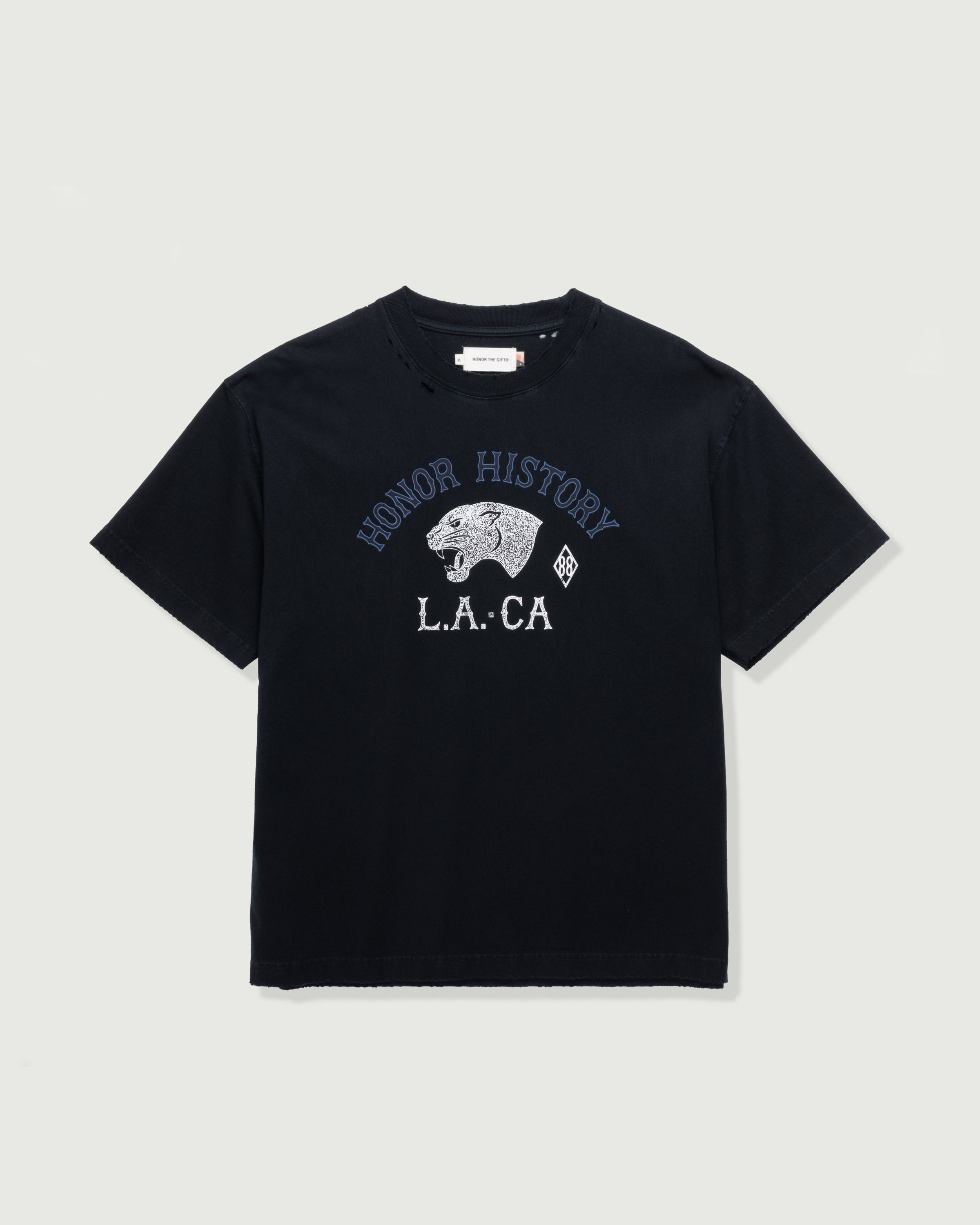 Honor History Tee - Black