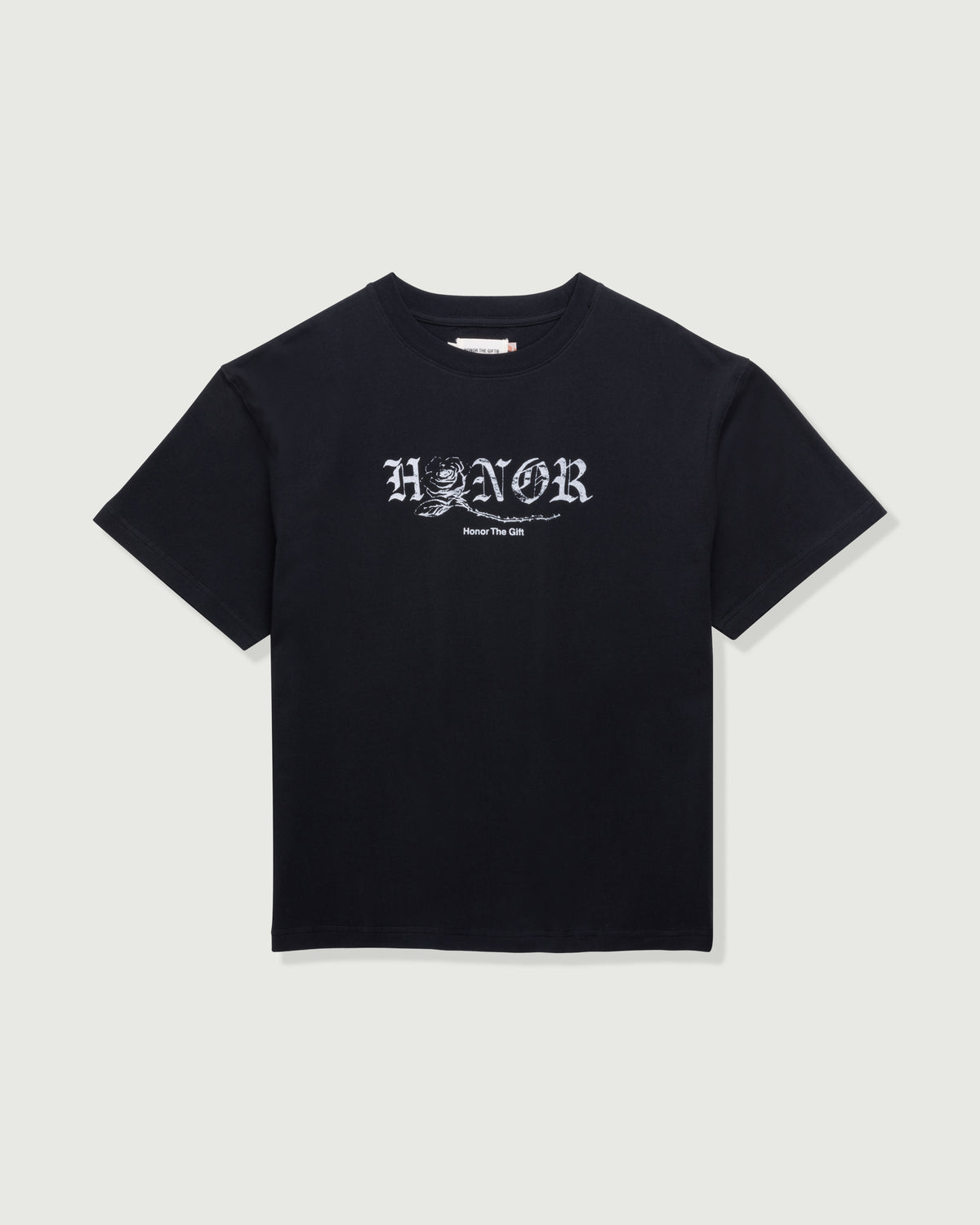 Fallen Rose Tee - Black