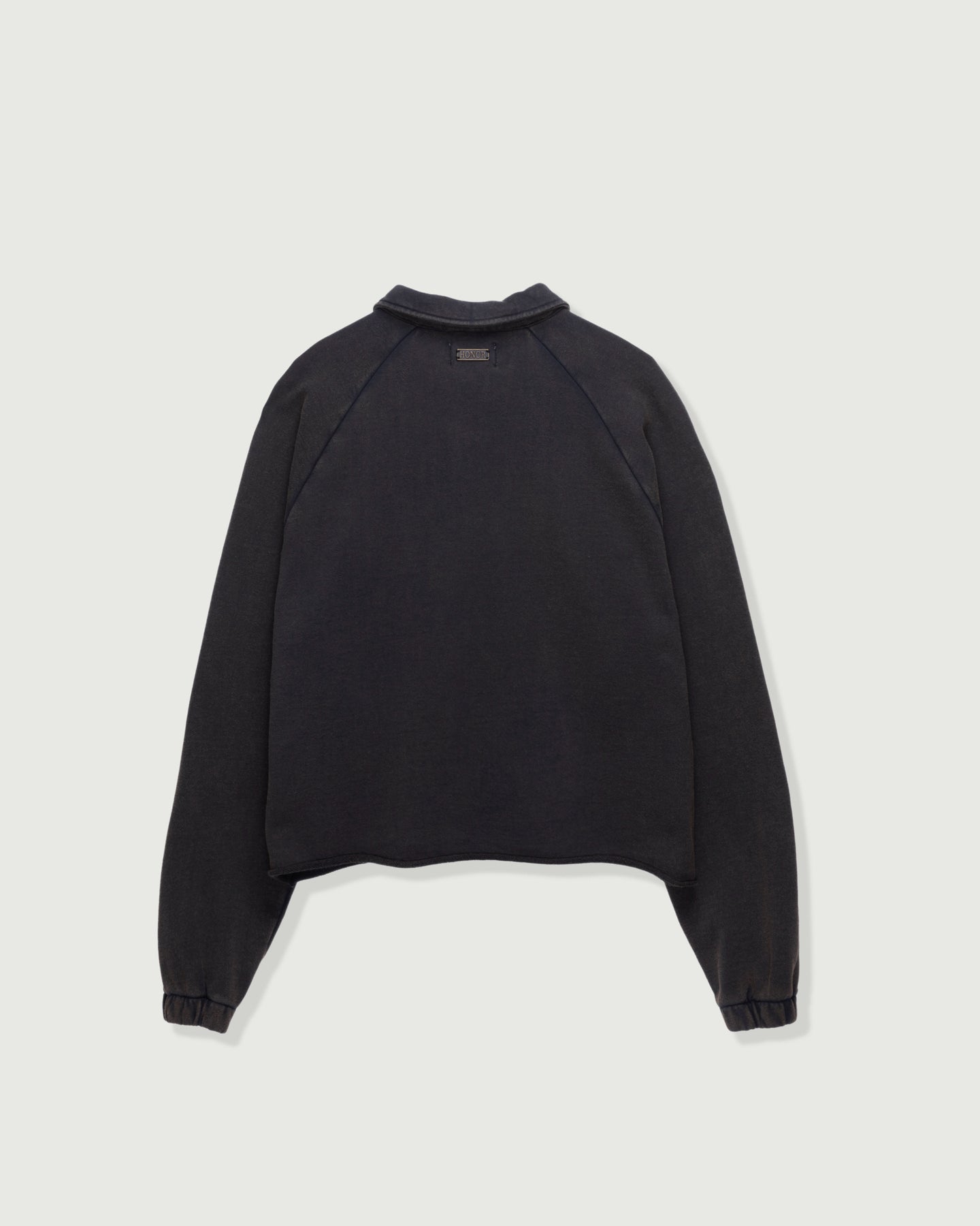 Vintage Terry Quarter Zip - Vintage Black