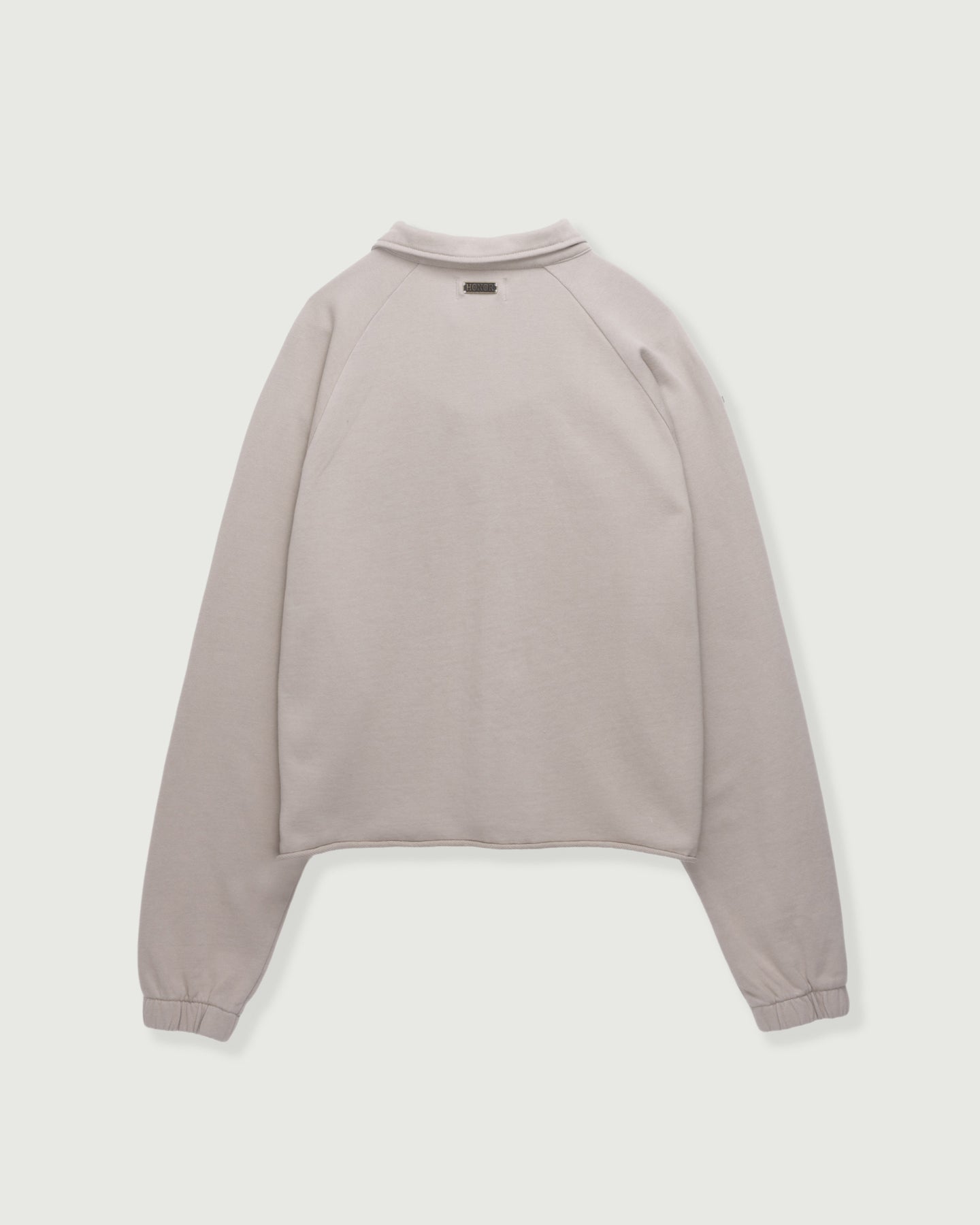 Vintage Terry Quarter Zip - Vintage Stone