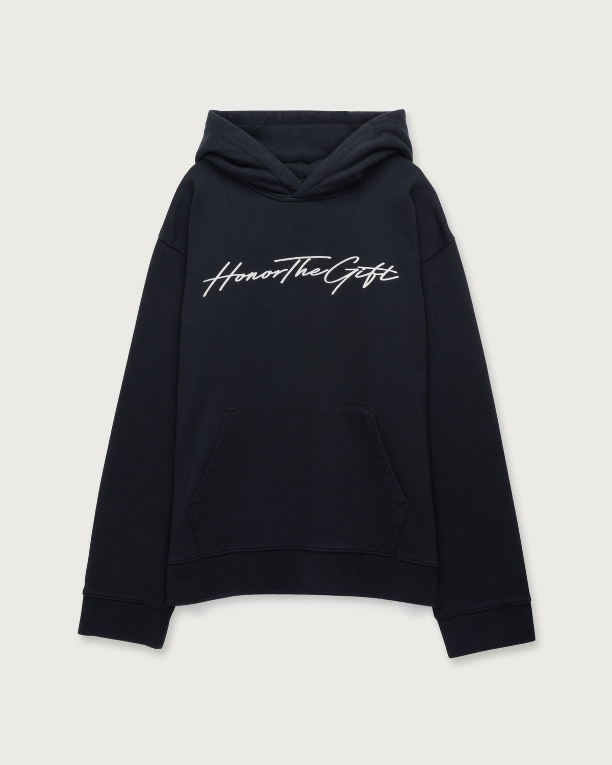 Script Hoodie - Black