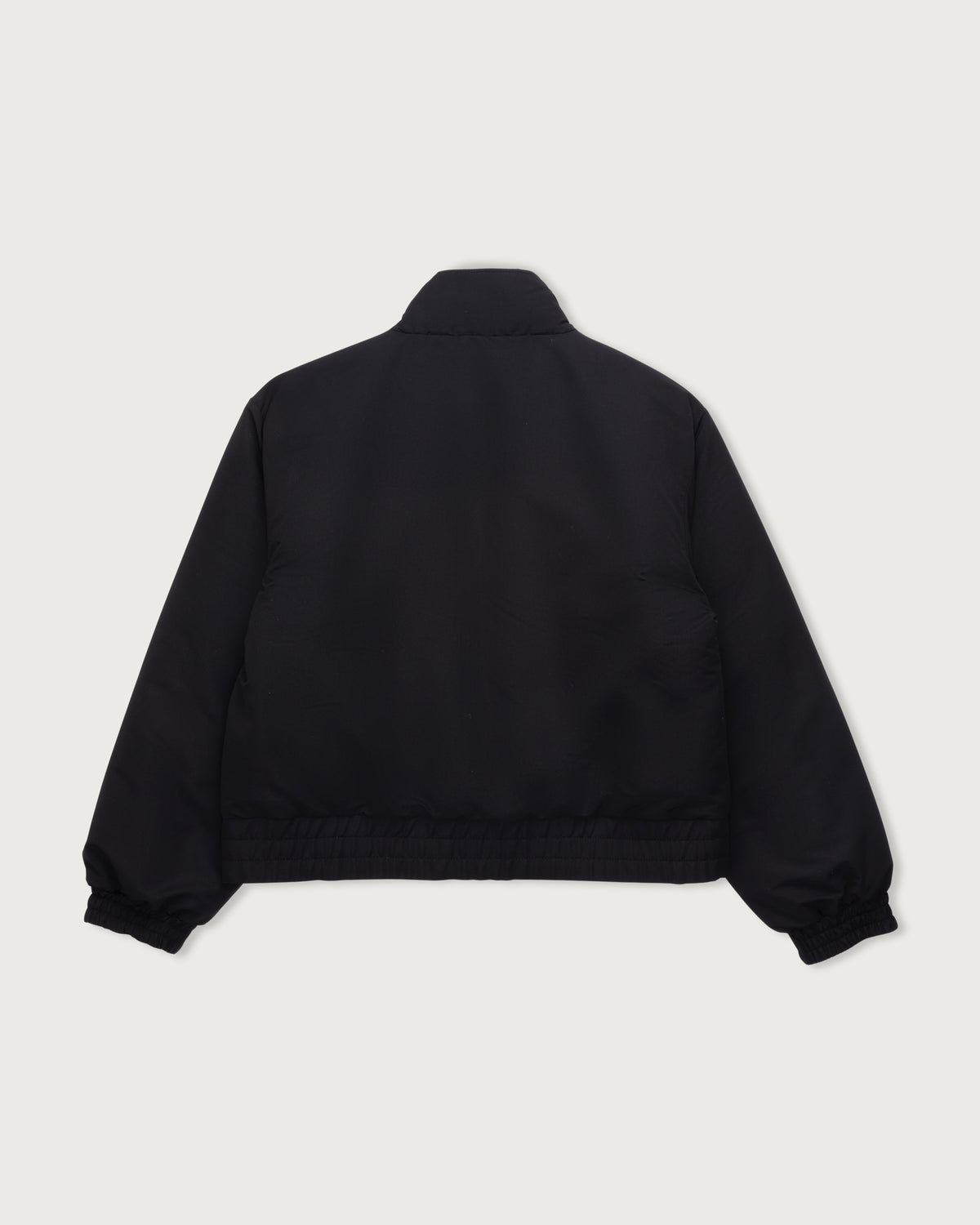 Script Puffer Jacket - Black