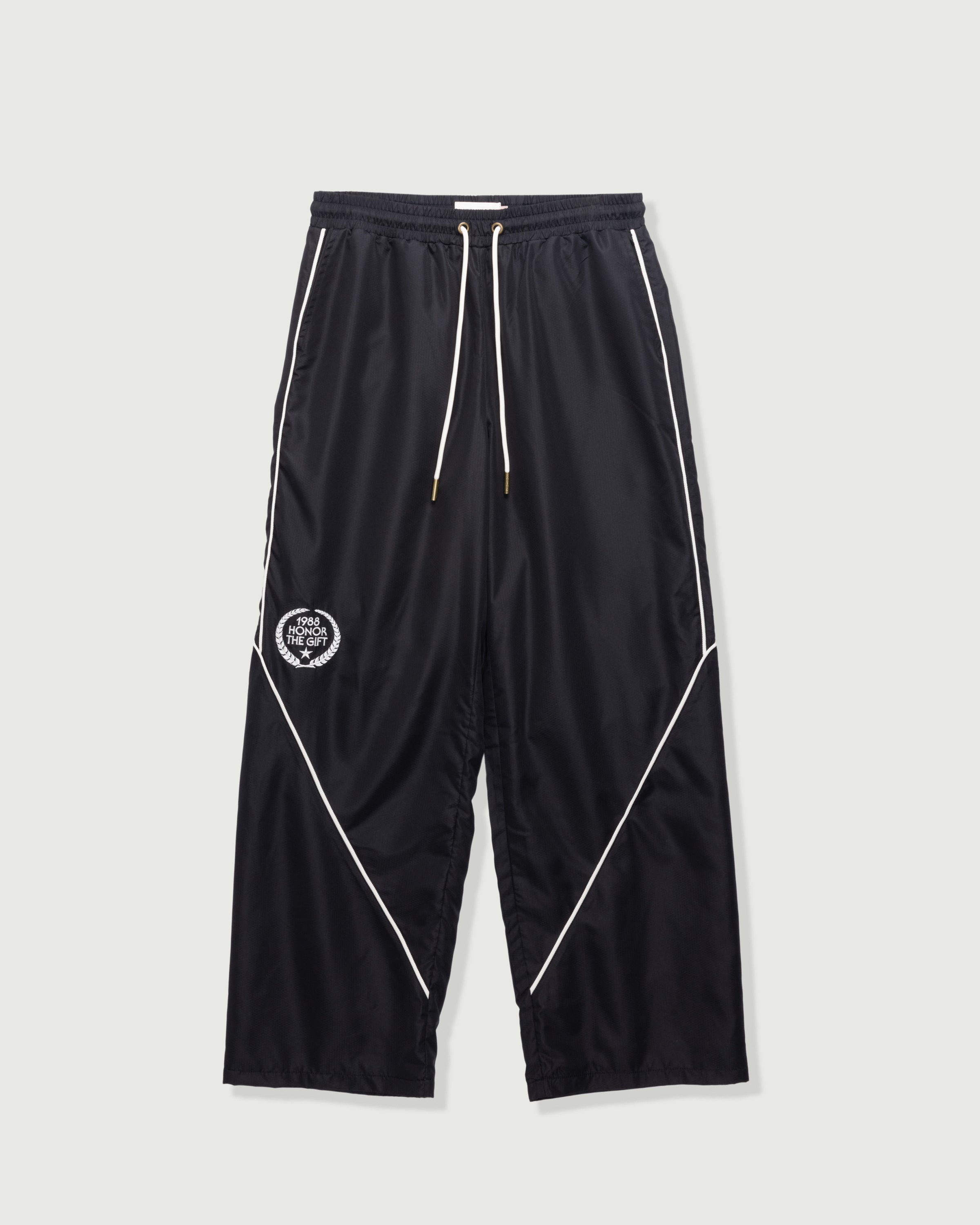 Honeycomb Ripstop Track Pant - Black