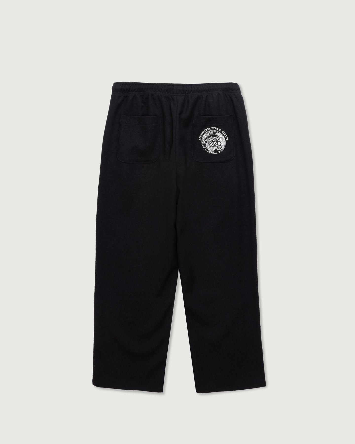 Nep Yarn Pant - Black