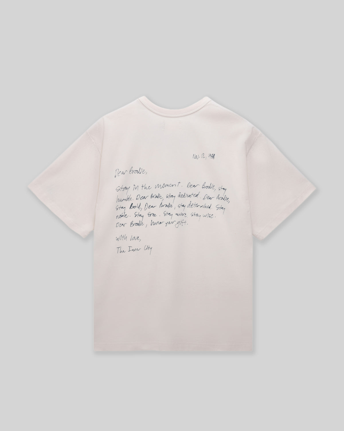 Dear Brodie Tee - Bone