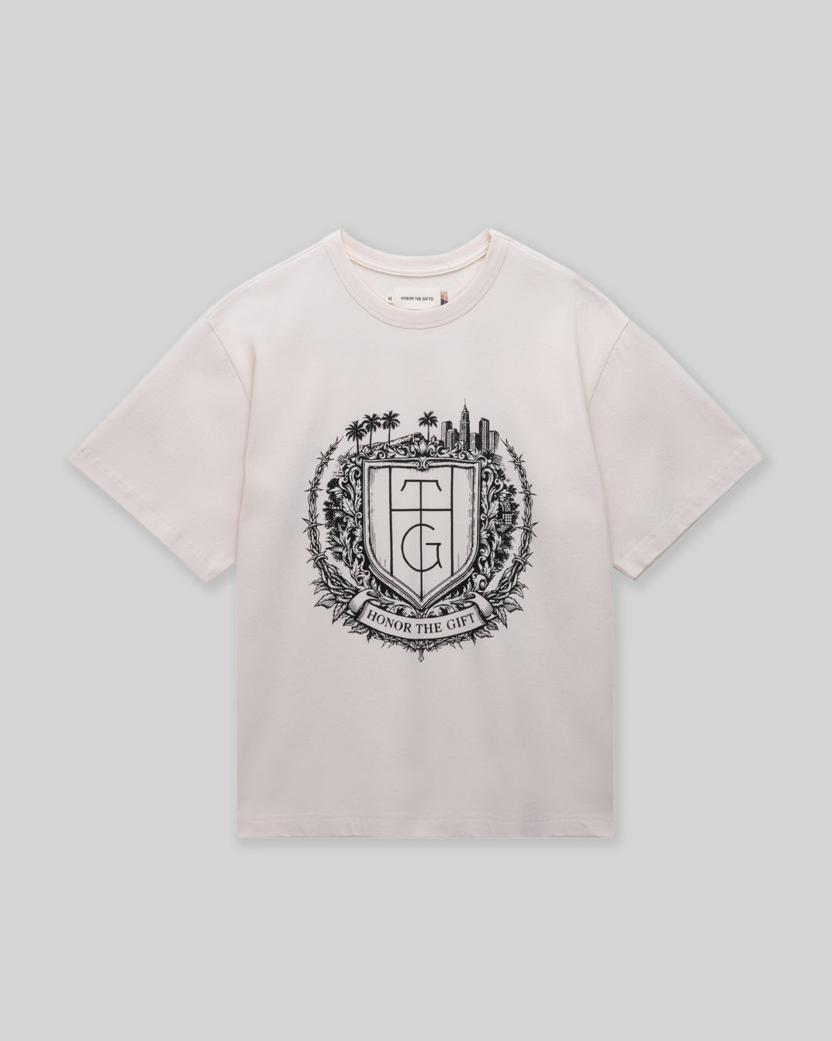 City Crest Tee - Bone