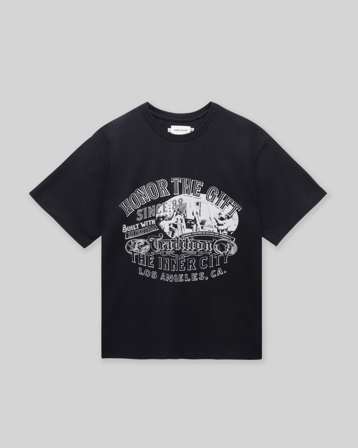 Built With Intention Tee - Black