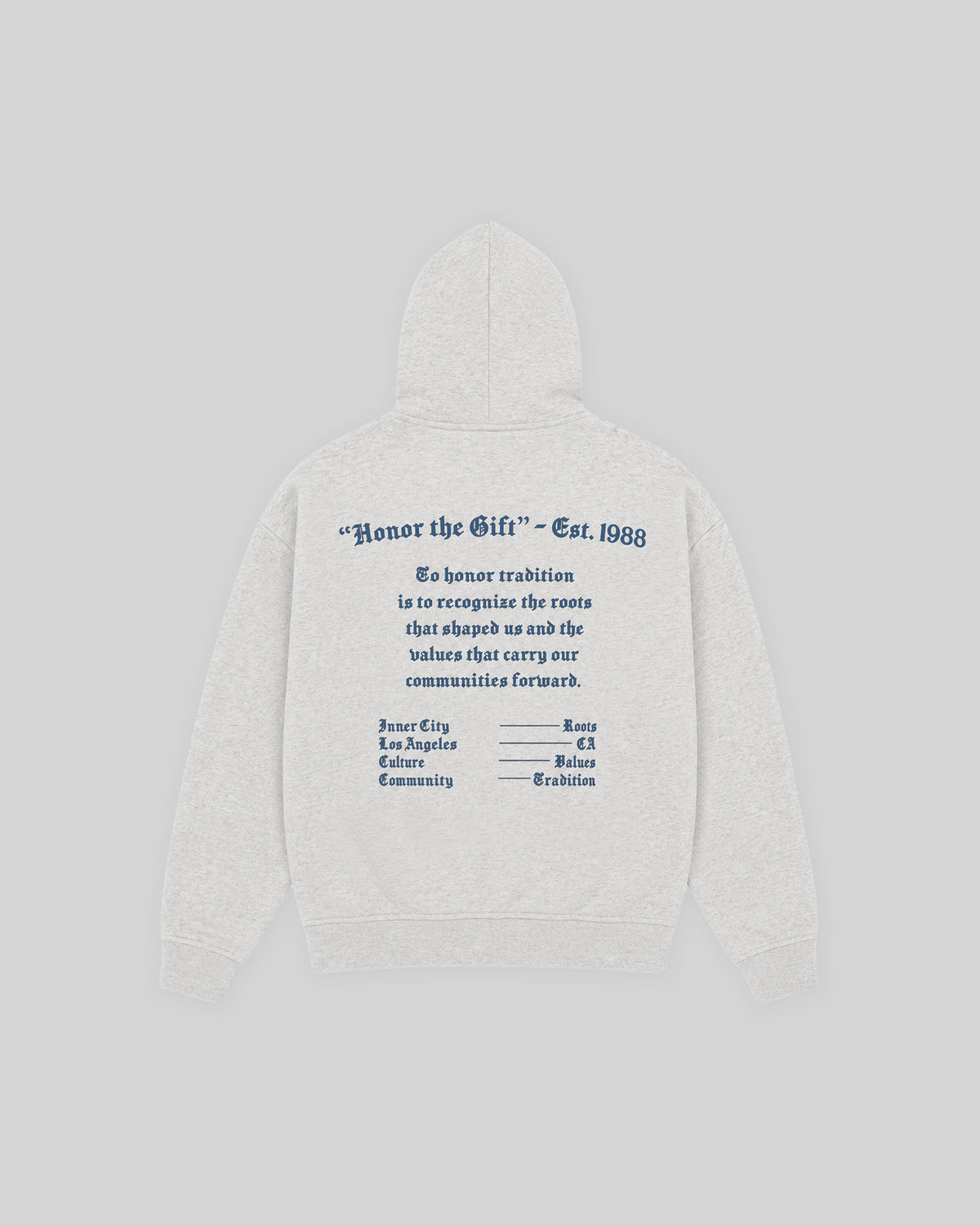 Est. 1988 Hoodie - Heather Grey
