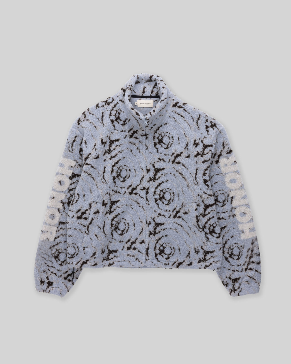 Fleece Full Zip Jacket - Ink Blot