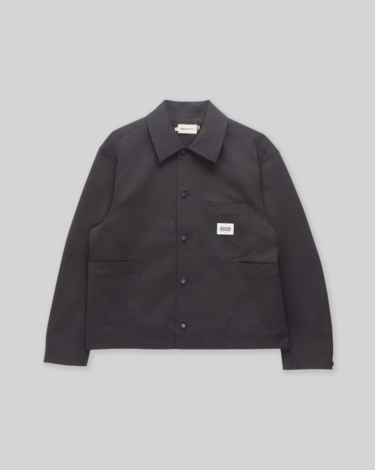 Nylon Chore Jacket - Charcoal