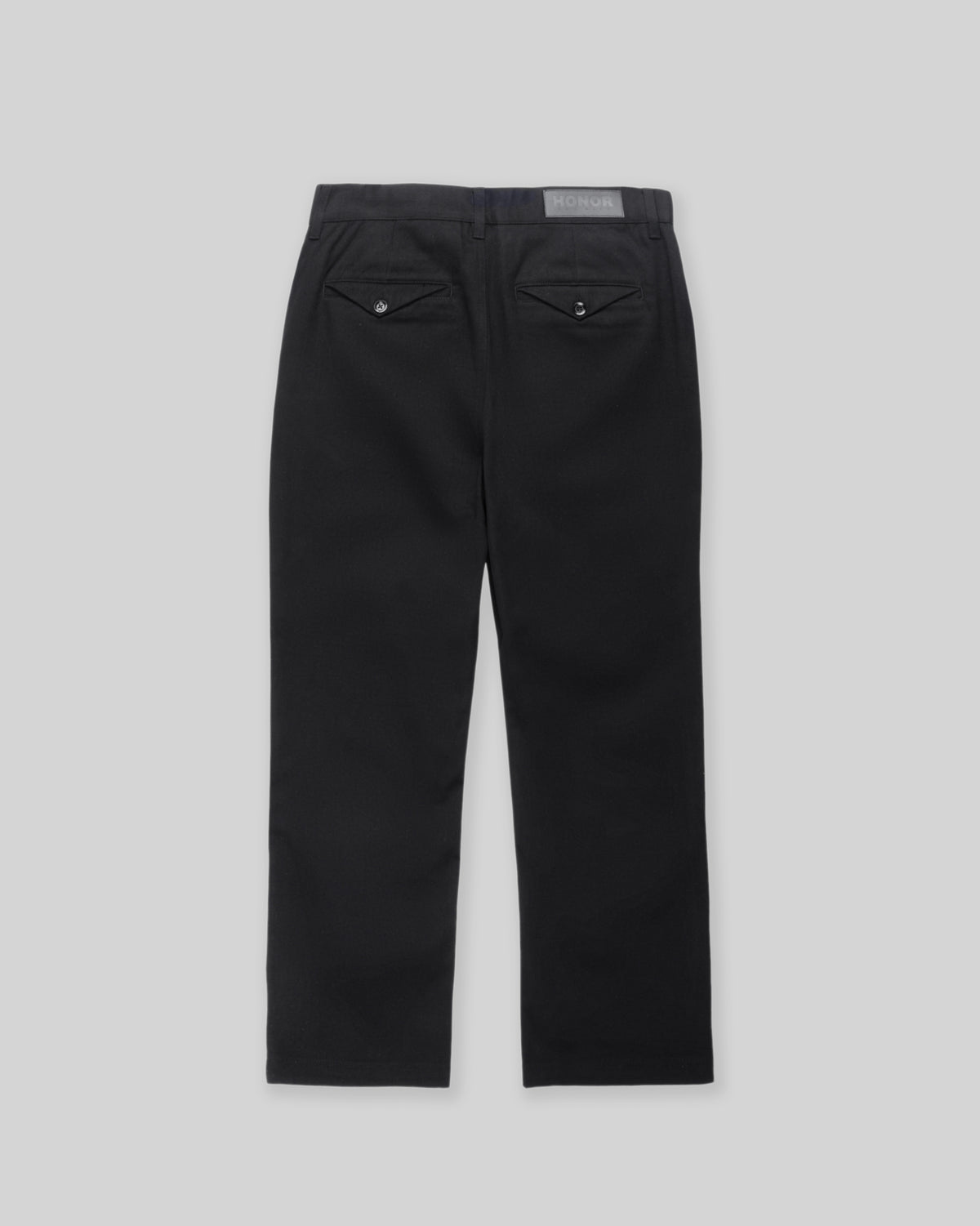 Twill Paneled Pant - Black