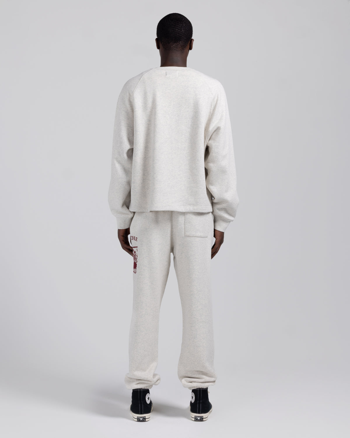 Emblem Sweatpant - Heather Grey