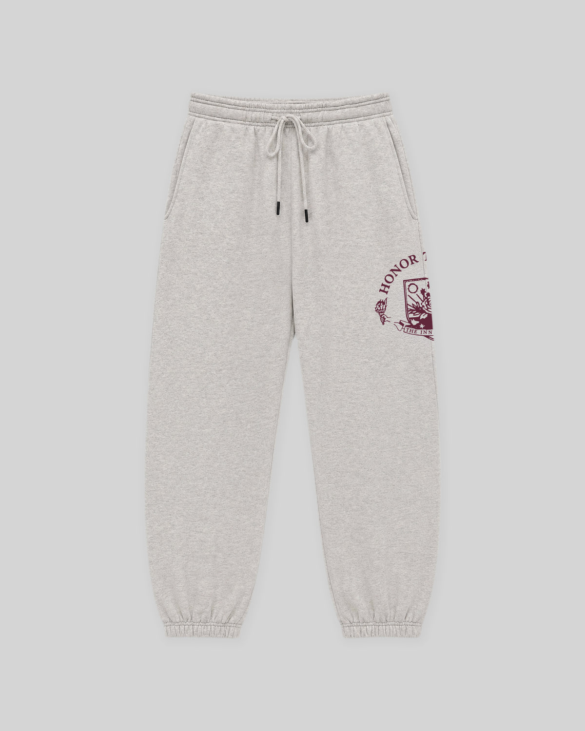 Emblem Sweatpant - Heather Grey