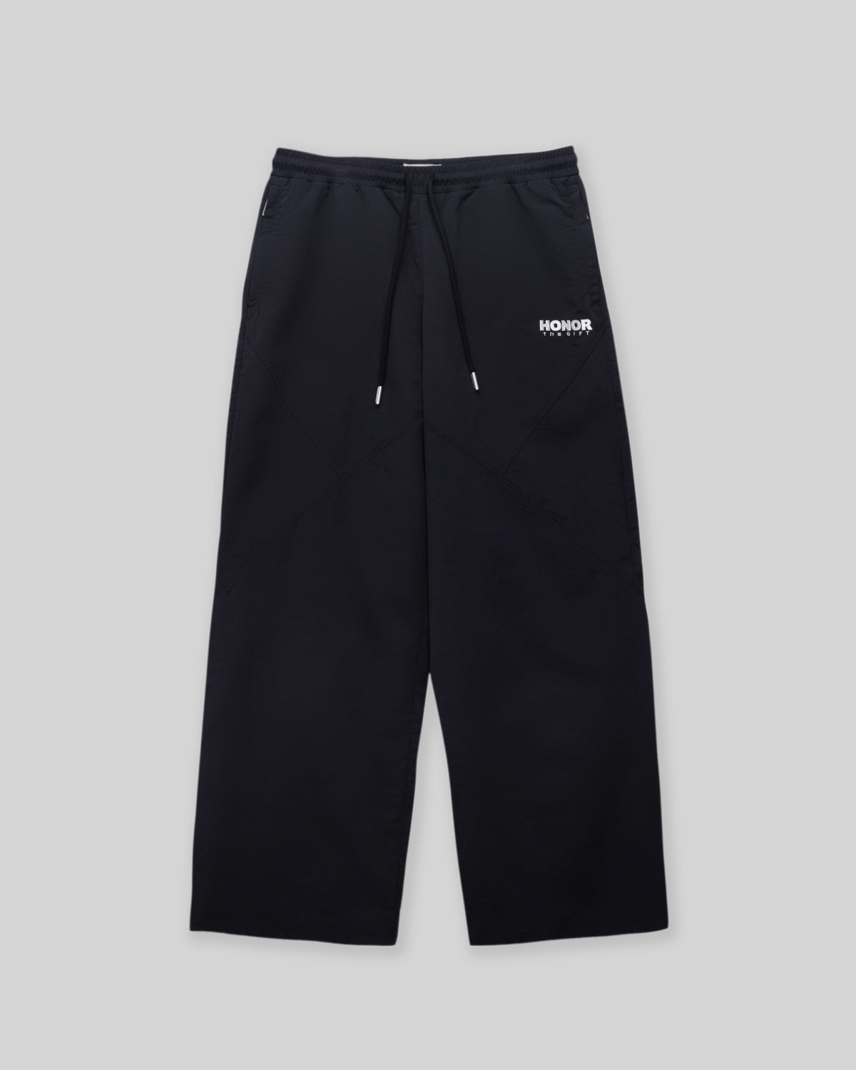 Nylon Track Pant - Black