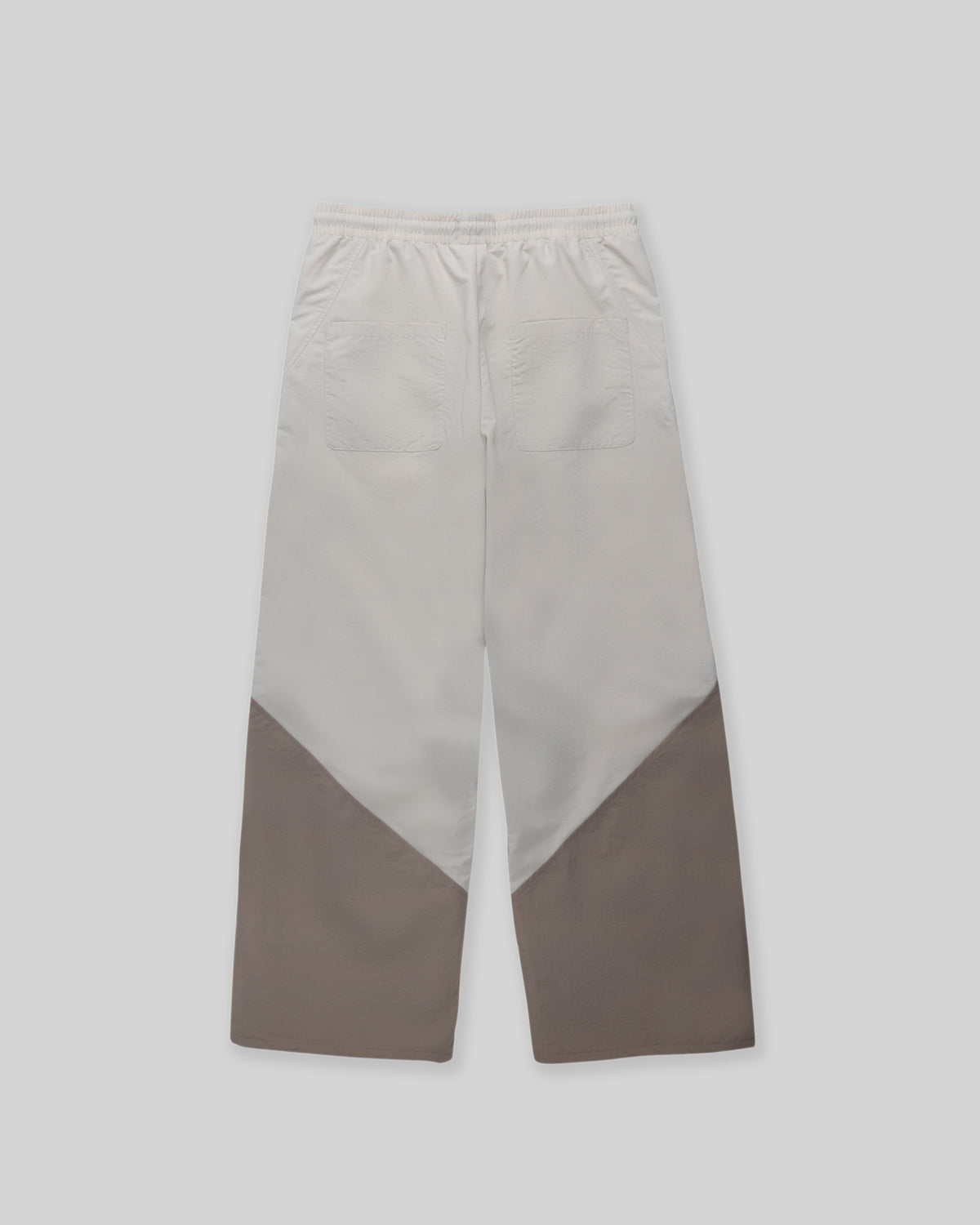 Nylon Track Pant - Sand Mocha Grey