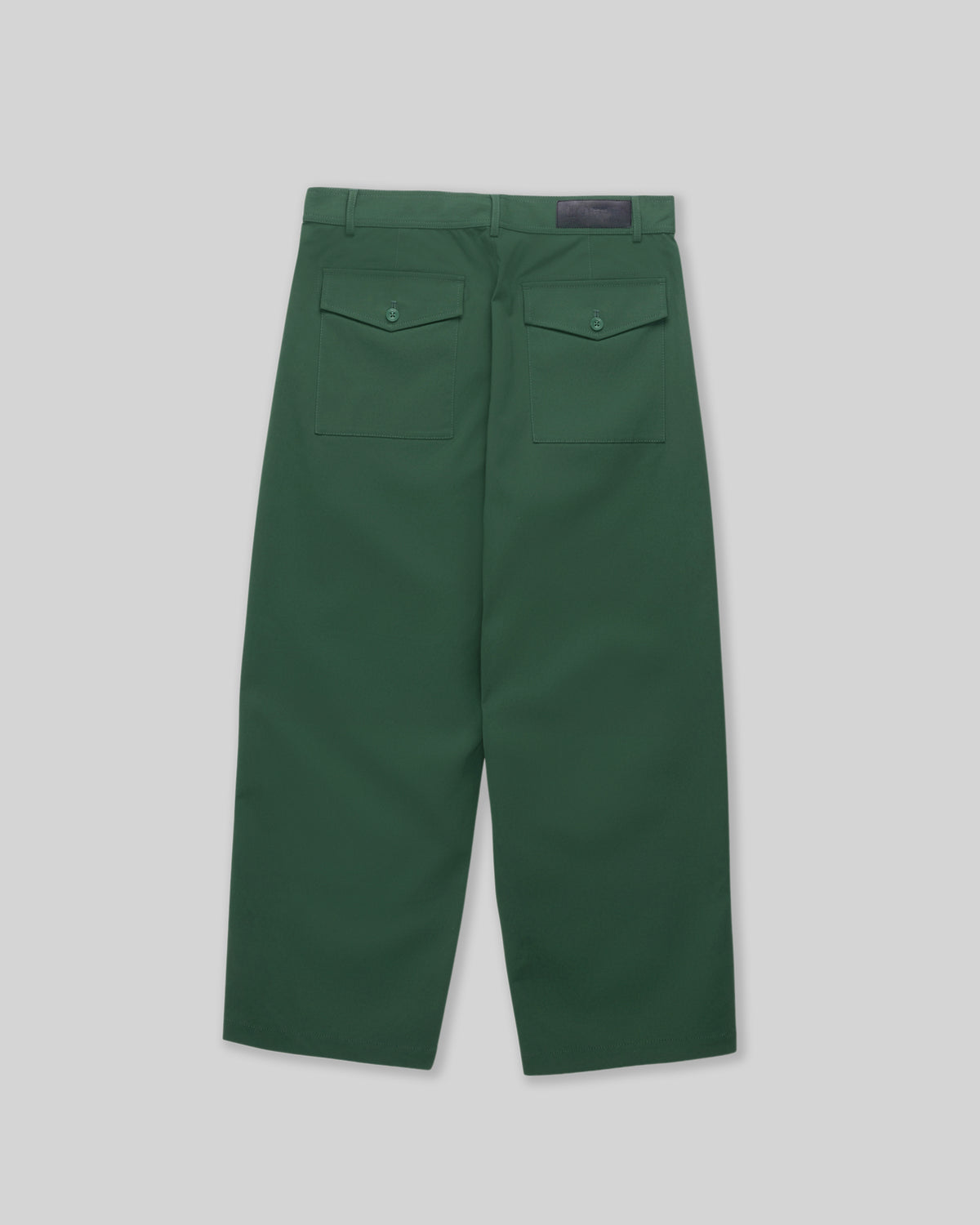 Nylon Relaxed Pant - Forest