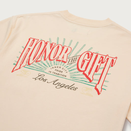 HTG® Cigar Label T-Shirt - Bone