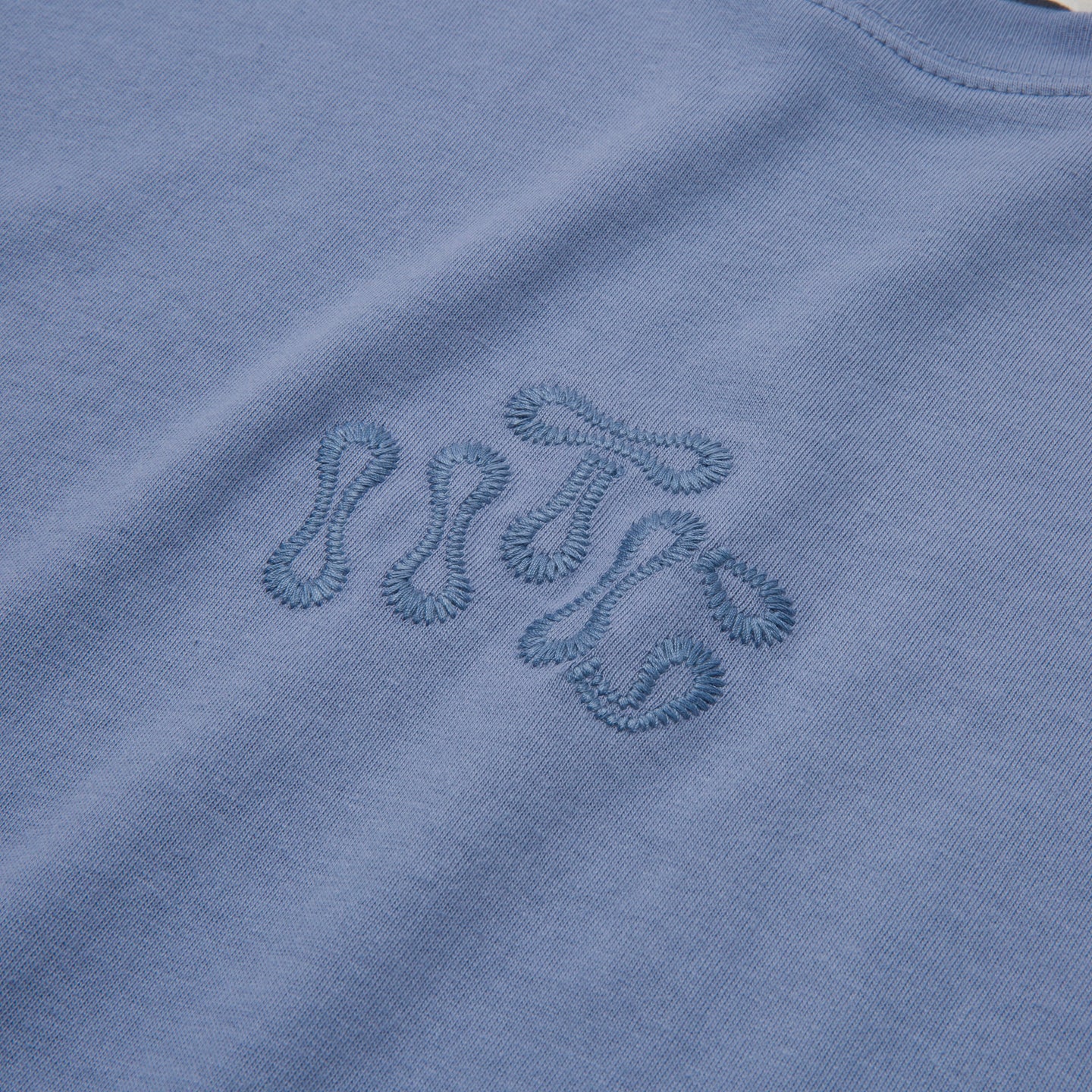 HTG® Embroidery Logo T-Shirt - Blue