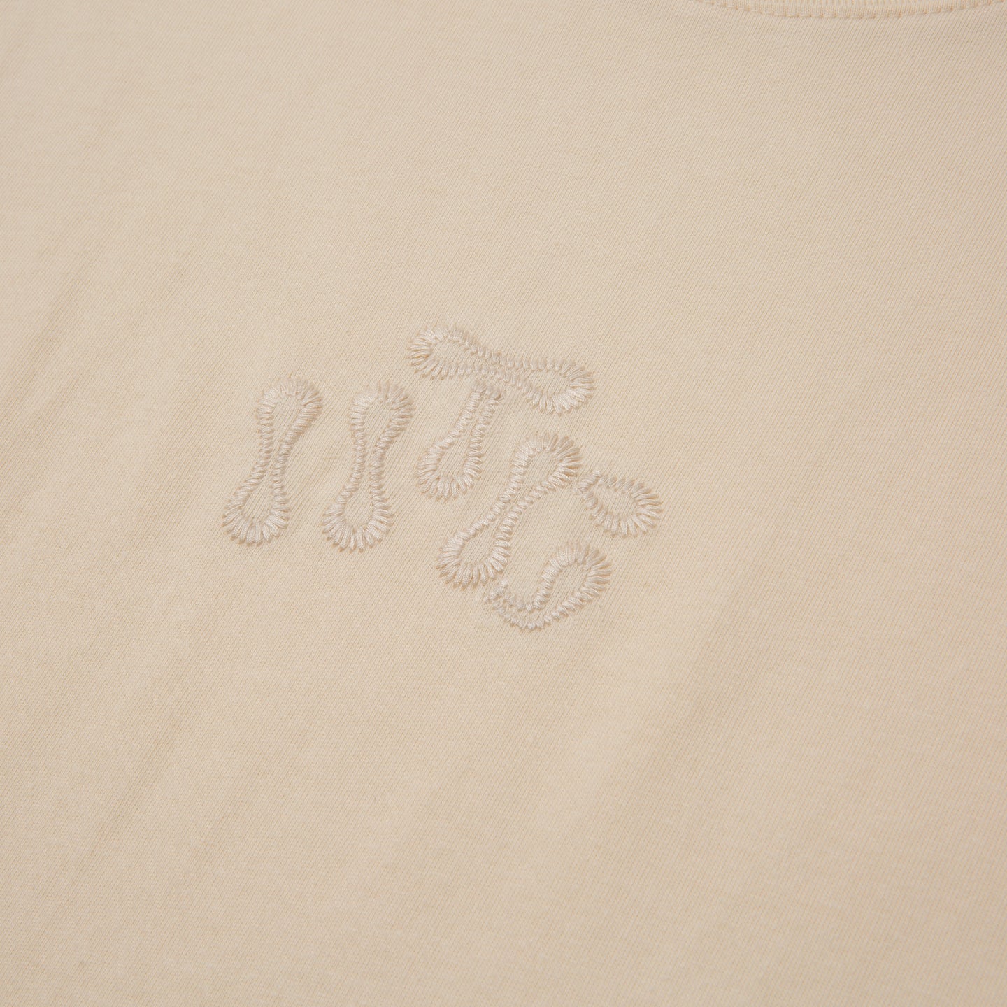 HTG® Embroidery Logo T-Shirt - Bone