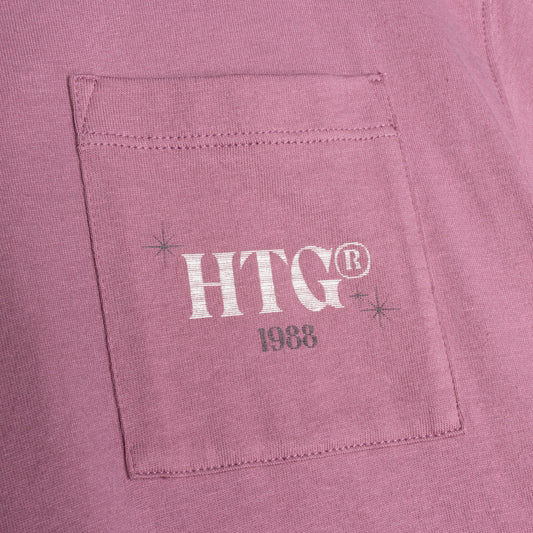 Womens HTG® Home Is Where Knit T-Shirt - Mauve