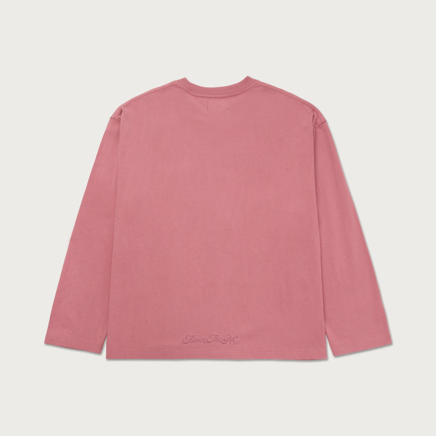 HTG® L/S Box T-Shirt - Mauve