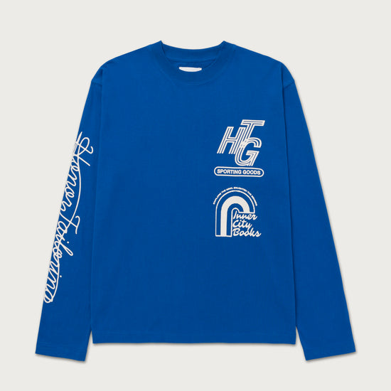 Mall Ls T-Shirt - Blue