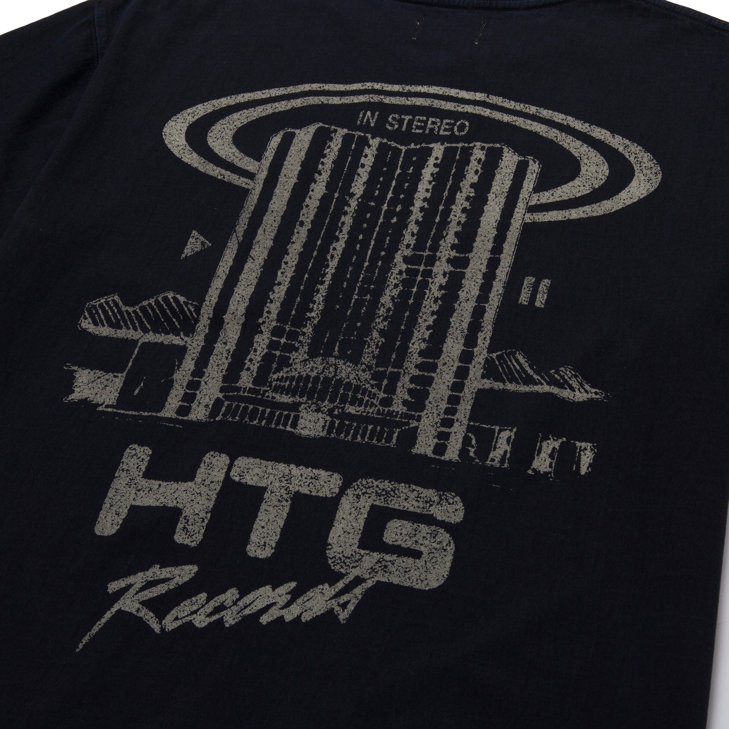 Htg Records Tee - Black