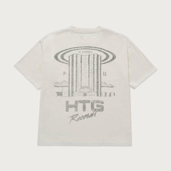 Htg Records Tee - White