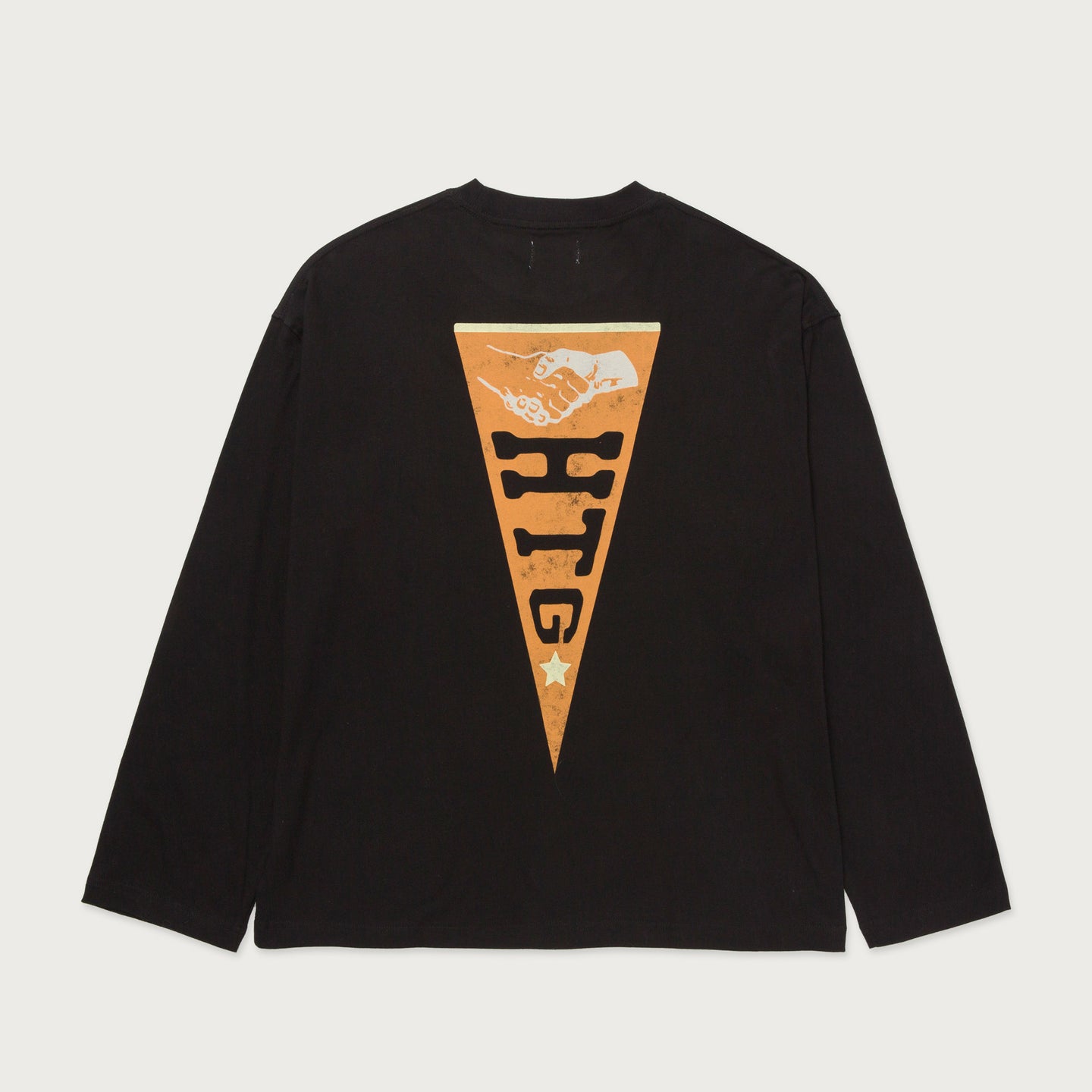 HTG® Seal Logo L/S T-Shirt - Black