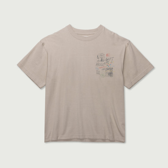 HTG® Vibe Higher T-Shirt - Tan