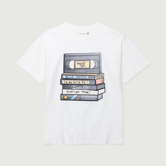 HTG® VHS T-Shirt - Off White