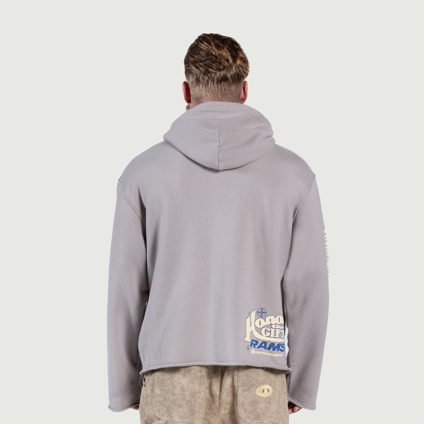 Rams Hoodie - Grey