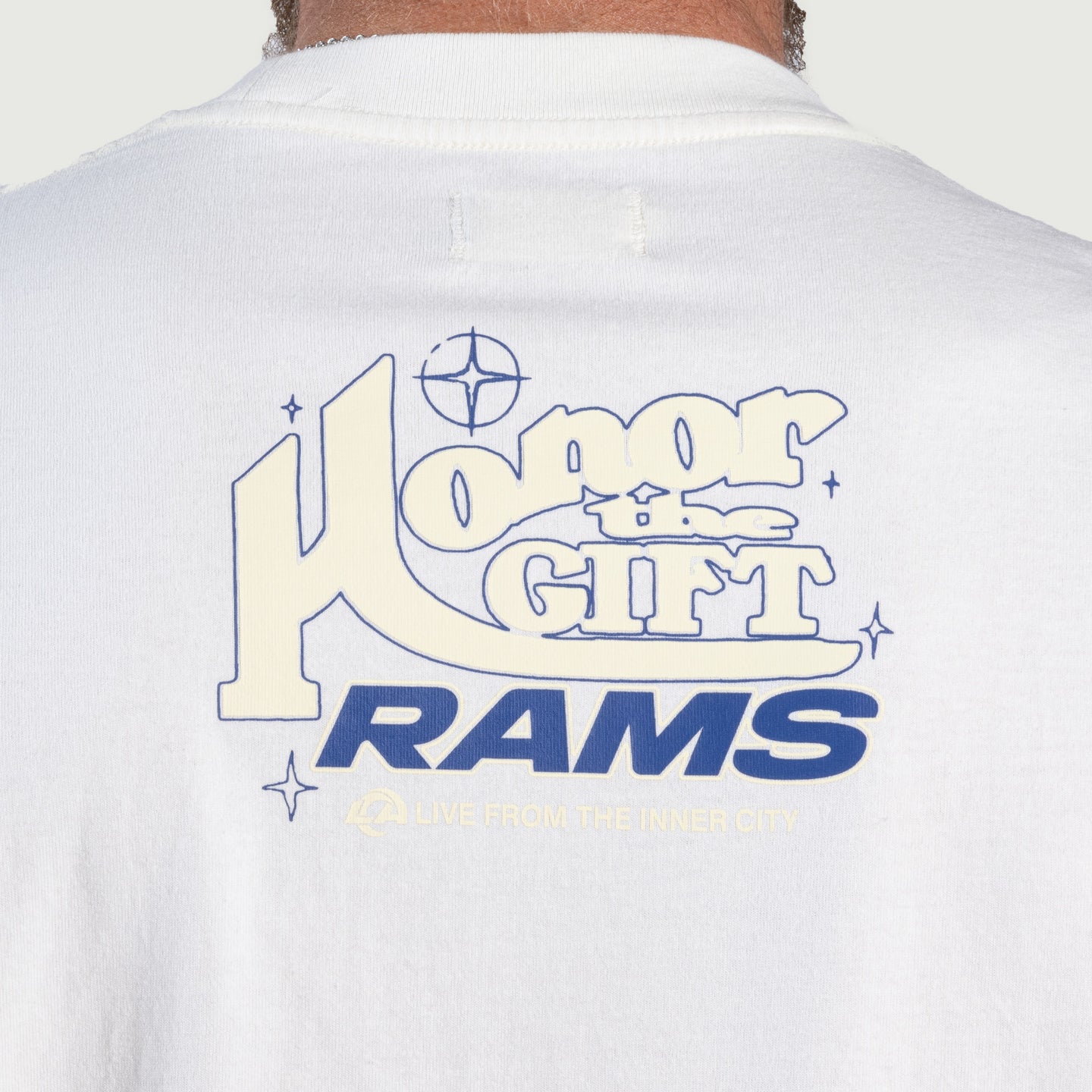 Rams Ss Boxy Tee - Cream