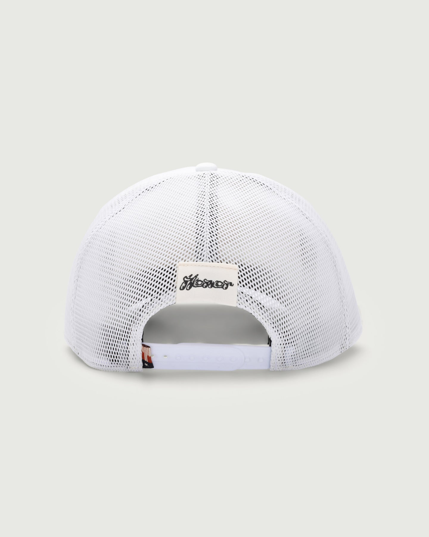 H Patch Trucker Cap - Bone