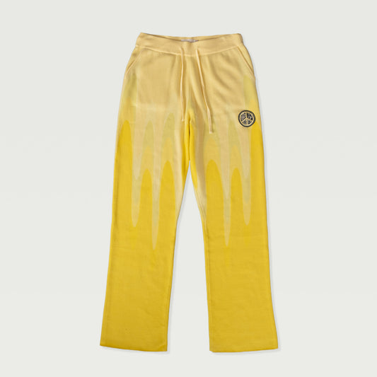 Jacquard Drip Pant - Yellow