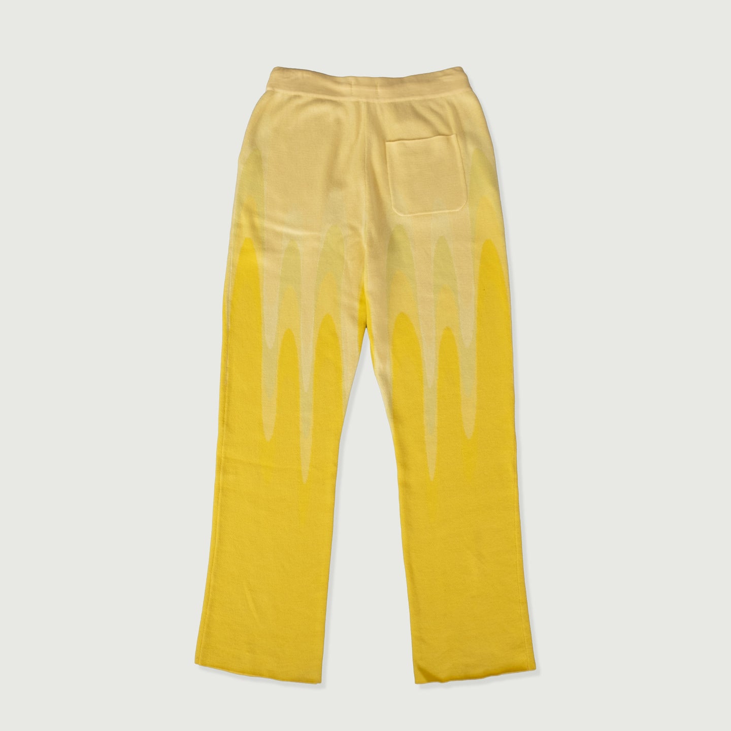 Jacquard Drip Pant - Yellow