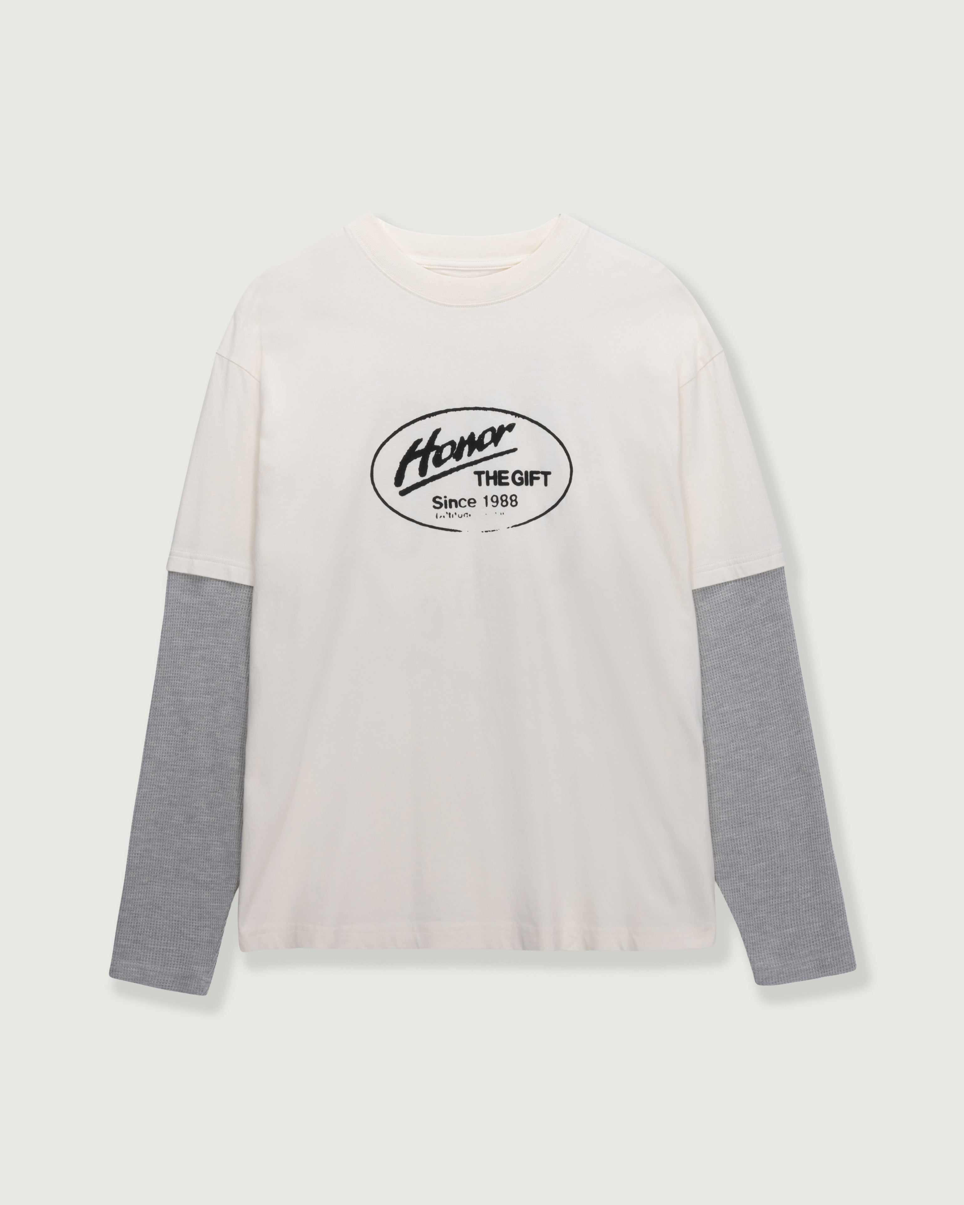Just Be L/S Tee - White