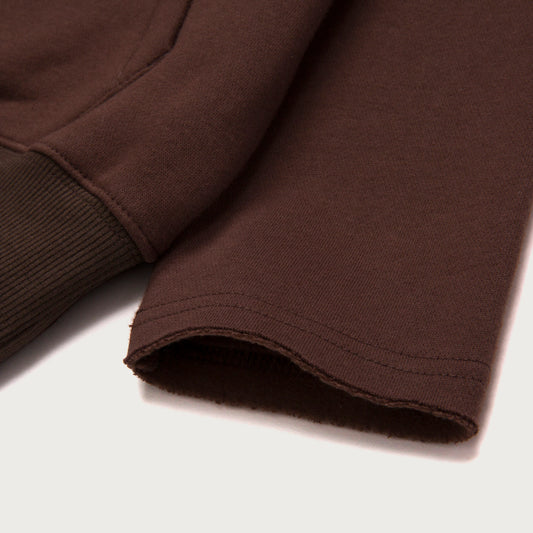 Kids Bubble Hoodie - Brown