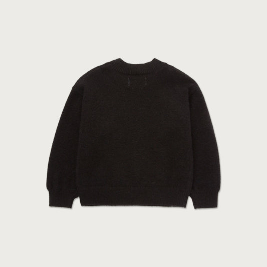 Kids Crew Sweater - Black