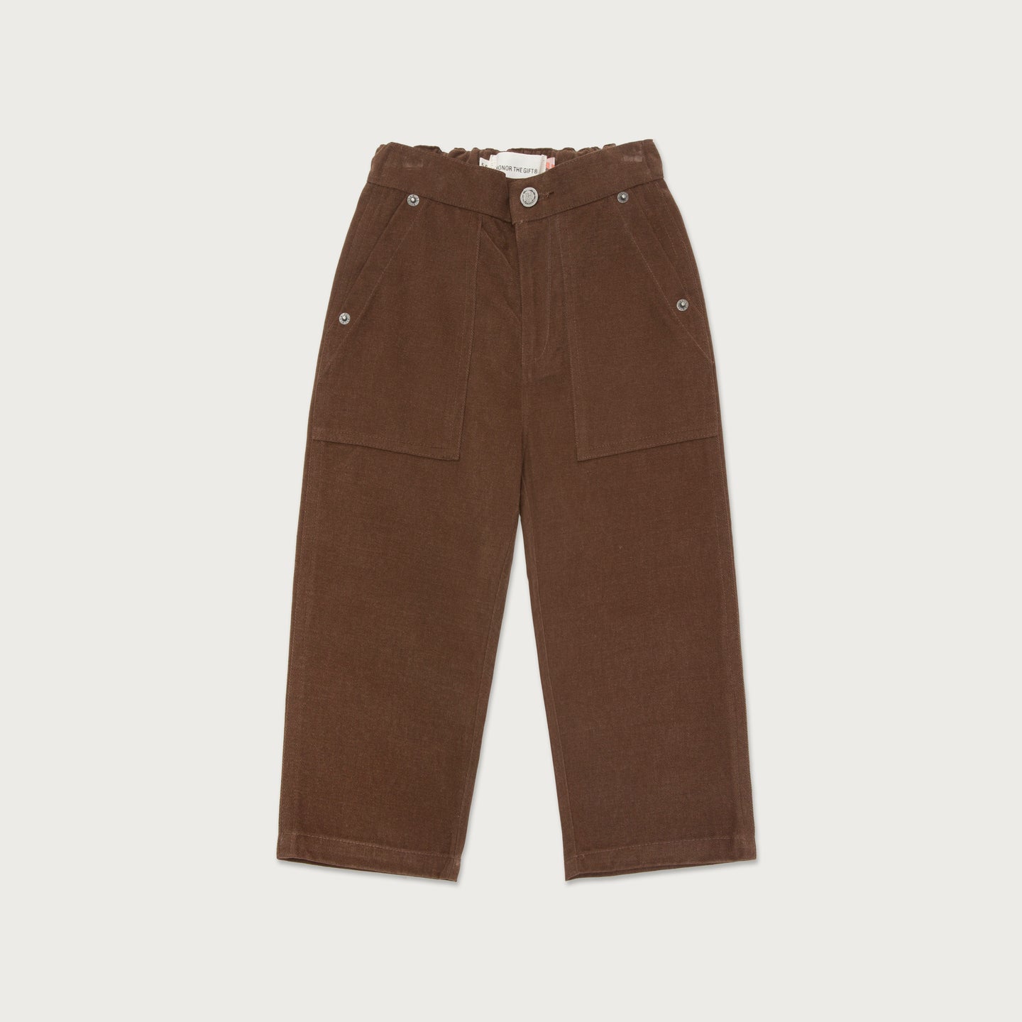 Kids Work Pant - Brown