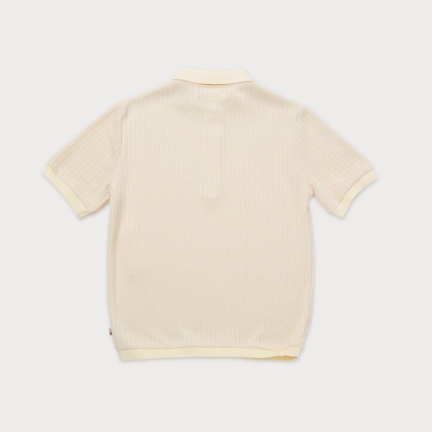 Knit Polo - Bone