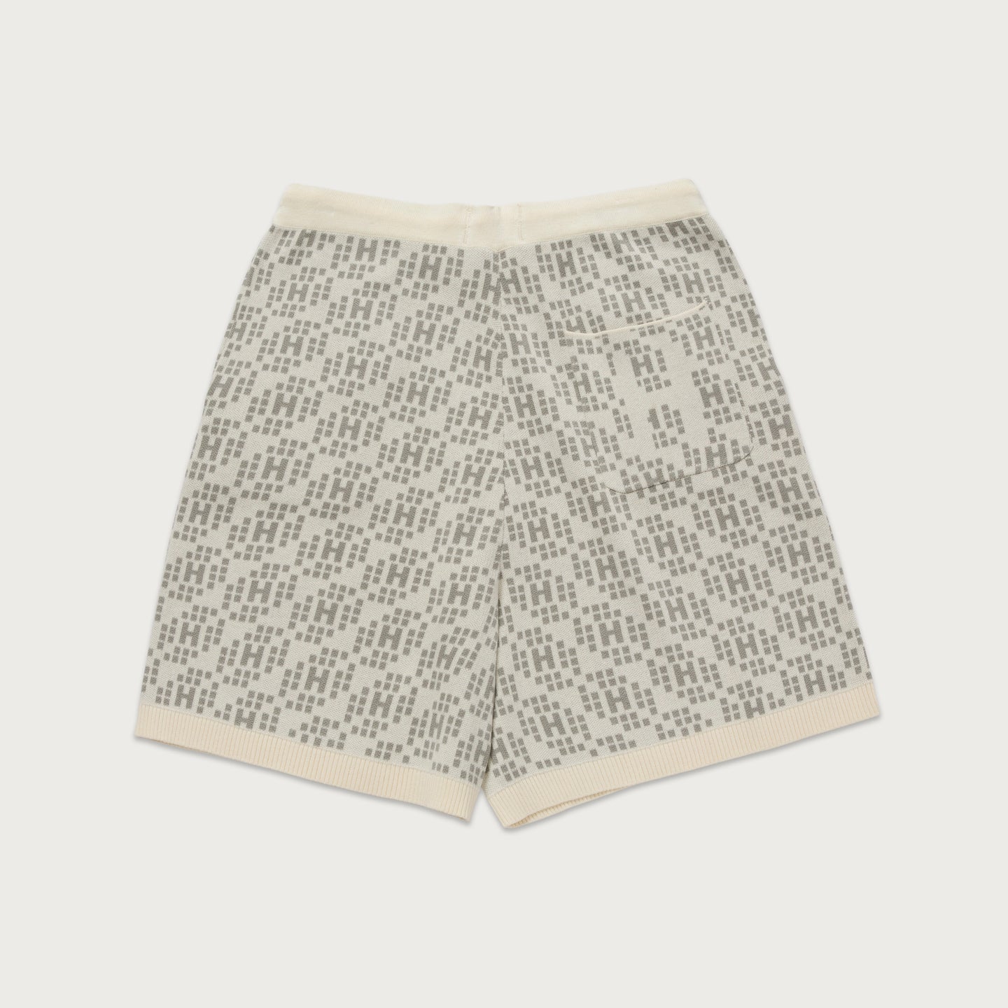 H Knit Short - Bone