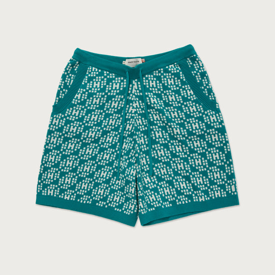 H Knit Short - Teal